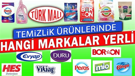 Türk malı deterjan markaları: A’dan Z’ye yerli deterjanlar.